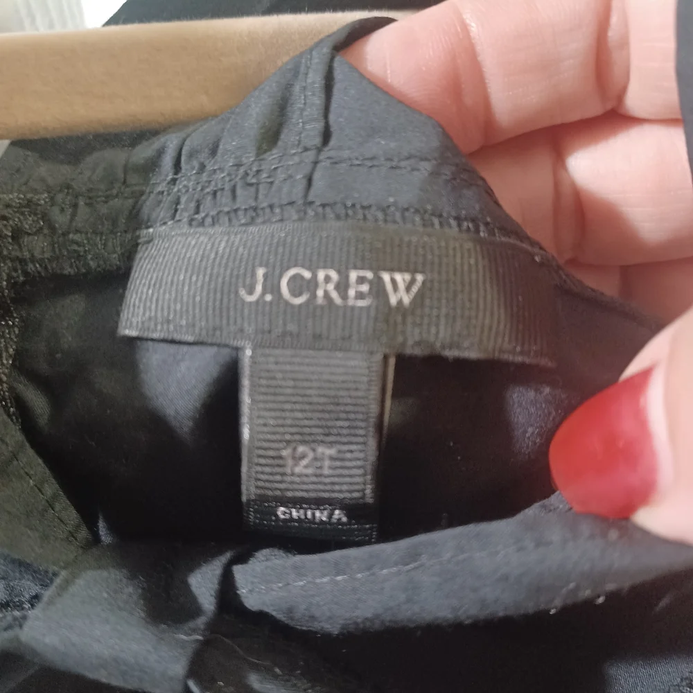 J. Crew Black Ruffled Cold Shoulder Blouse - Picture 5 of 9